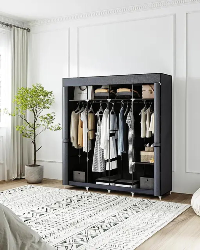 Closet Wardrobe, Portable Closet for Bedroom, Clothes Storage Organizer